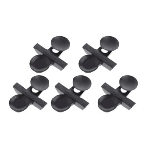 Divider Clips Black Suction Cups (Pack Of 2)